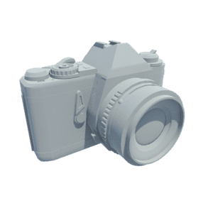 Photographic camera 3d