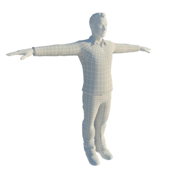 3d model man