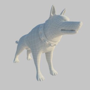 Dog 3d model