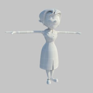 teacher 3d model