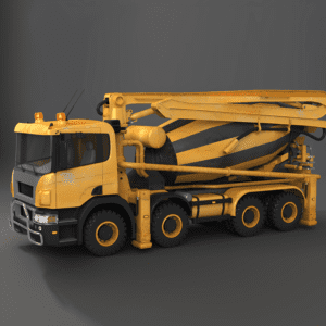 concrete mixer truck