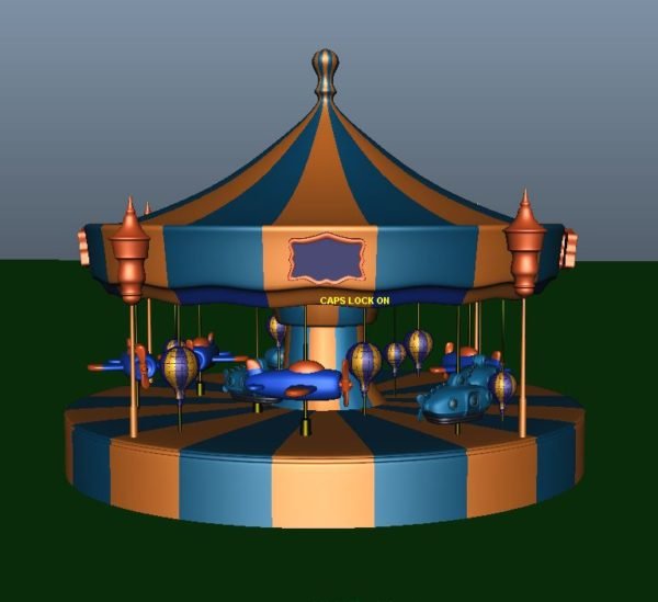 Carousel 3d