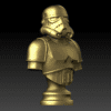 Trooper bust 3d