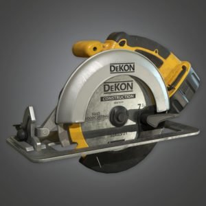 Circular Saw 3d