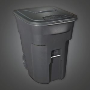 3d Trash can