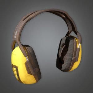 Ear protectors 3d