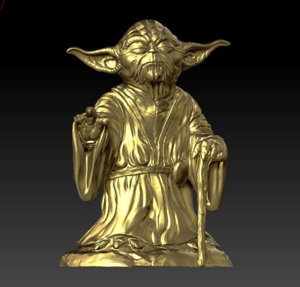 yoda 3d model print free download