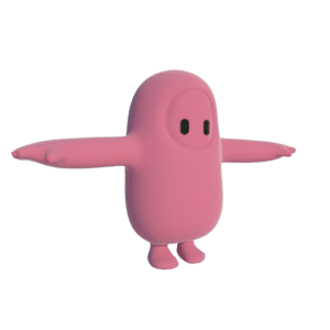 Fall guy 3d model