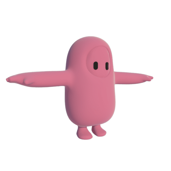 Fall guy 3d model