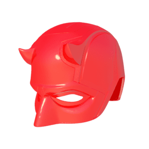 3d helmet dare devil print