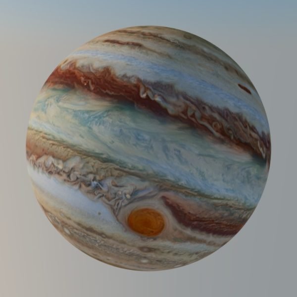 jupiter 3d model