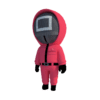 Pink soldier 3d model