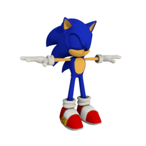 Sonic 3d model