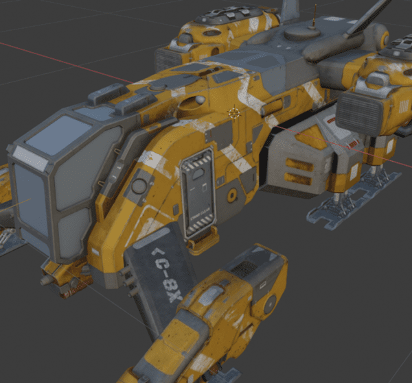 Dropship 3d