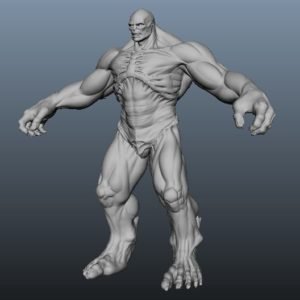 hulk 3d model