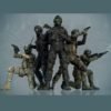 Model 3d soldier pack