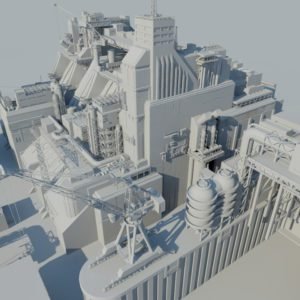 industrial 3d model