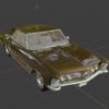 Classic cars 3d models