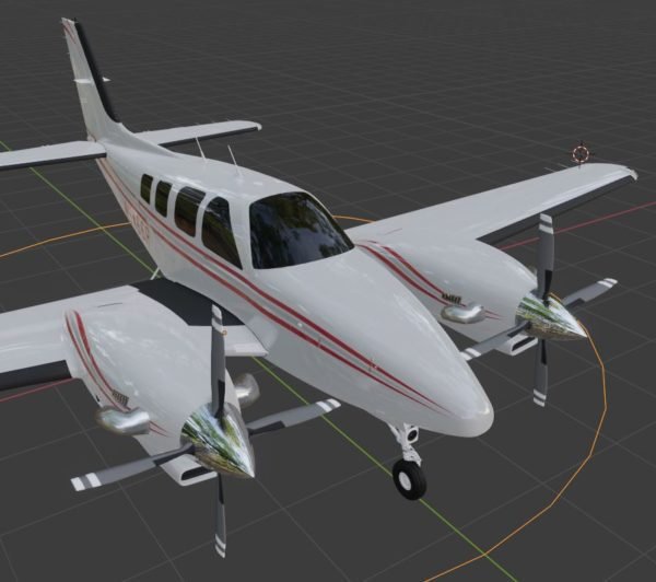 airplane 3d model