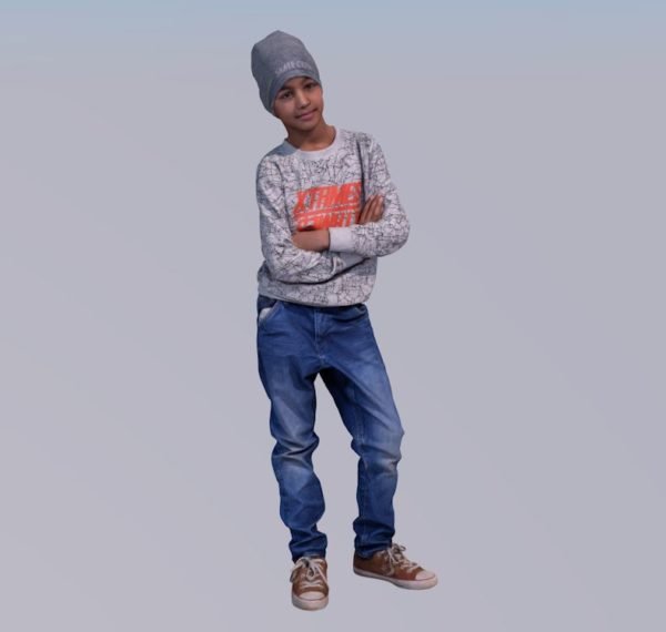 boy 3d model