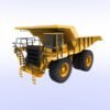 Caterpillar mining truck 3d models