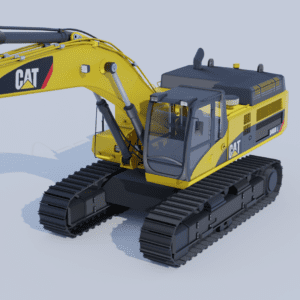 caterpillar_truck 3d_models