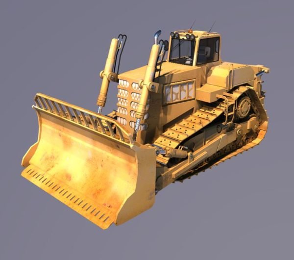 excavator 3d model