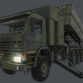 Military truck 3d models