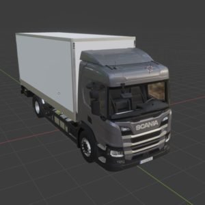 scania 3d models