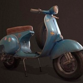 vespa 3d model