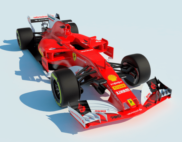 Formula uno 3d model