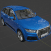 audi q7 3d model