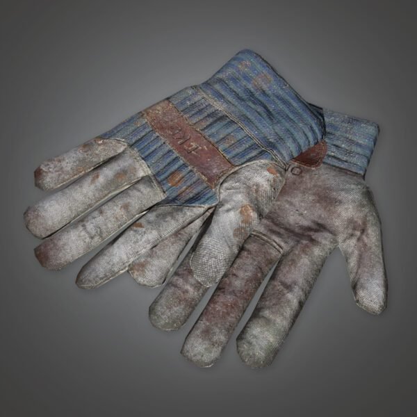 guantes 3d model