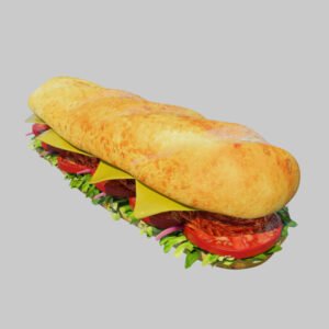 sandwich-3d-model