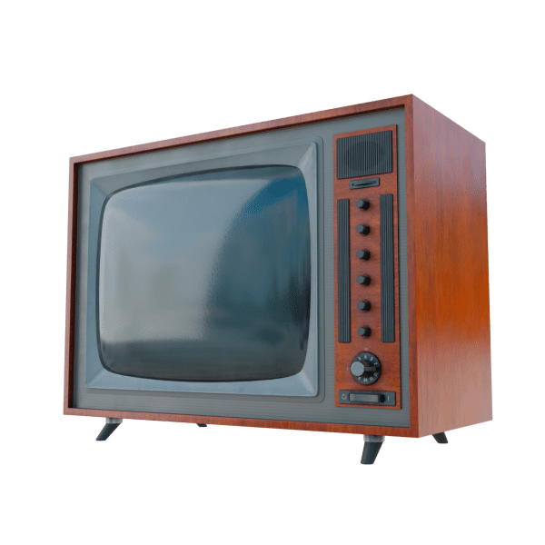 Old tv 3d models