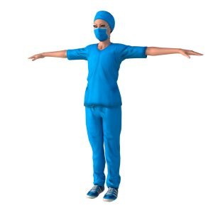 nurse_3d_models download