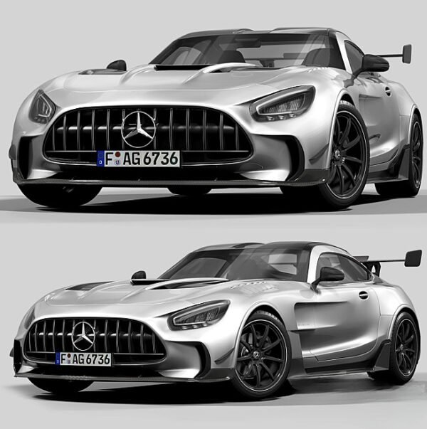 Mercedes Benz AMG GT 3D Model