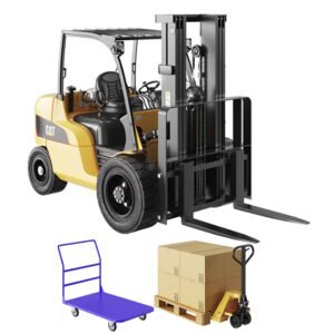 forklift loader 3d model