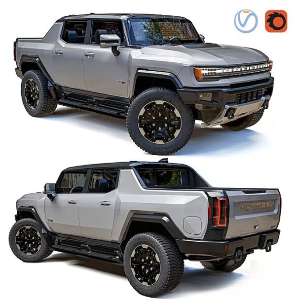 Hummer ev 3d model